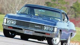 Cars muscle chevrolet 1967 impala super chevy magazine wallpaper