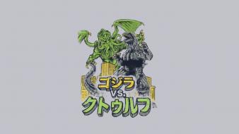 Cthulhu funny godzilla gojira wallpaper