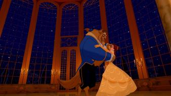 Dancing beauty and the beast belle (disney) wallpaper