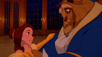 Dancing beauty and the beast belle (disney) wallpaper