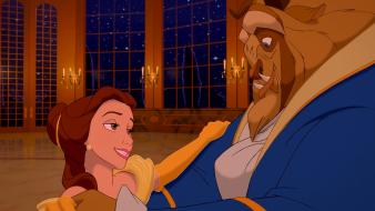Dancing beauty and the beast belle (disney) wallpaper