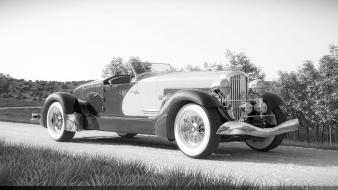 Digital art duesenberg 3d sj weimann speedster wallpaper