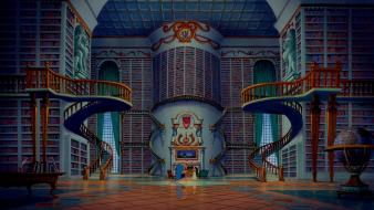 Disney company movies library beauty and the beast wallpaper