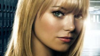 Emma stone gwen stacy the amazing spider-man wallpaper