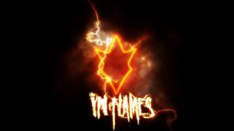In flames wallpaper