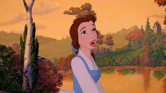 Movies beauty and the beast belle (disney) wallpaper