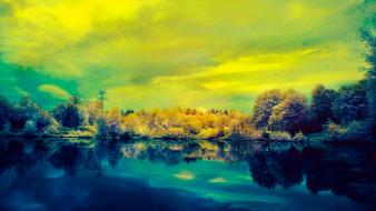 Nature lakes wallpaper