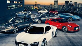 Nissan skyline audi r8 rolls royce phantom wallpaper