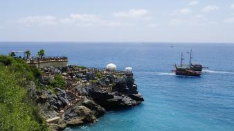 Ocean nature ships sea wallpaper