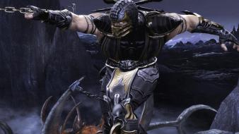 Scorpion mortal kombat wallpaper