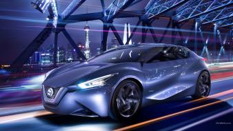 Shanghai headlights friend neon concept car friend-me wallpaper