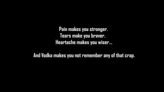 Tears funny pain typography black background wisdom wallpaper