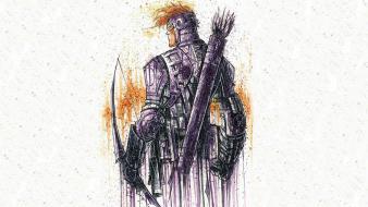The avengers hawkeye arrows white background archer wallpaper