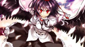Touhou shameimaru aya hats tengu tokin hat wallpaper