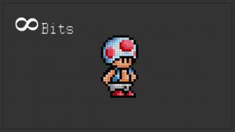 Video games mario 8-bit toad (character) wallpaper