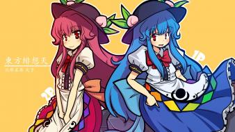 Video games touhou hinanawi tenshi anime girls wallpaper