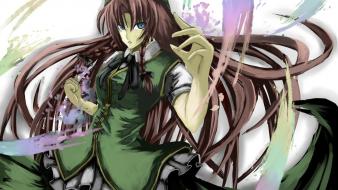 Video games touhou long hair hong meiling wallpaper