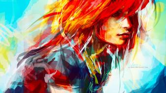 Women digital art artwork wallpaper
