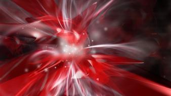 Abstract red wallpaper