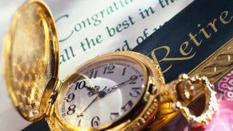 Clocks newspapers watches wallpaper