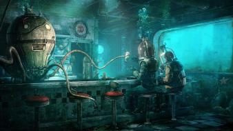 Fantasy art underwater wallpaper