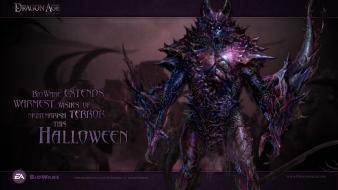 Halloween dragon age origins demon wallpaper