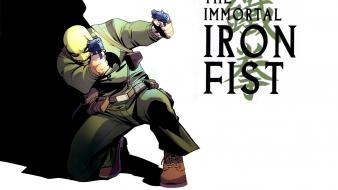 Iron fist marvel comics wallpaper