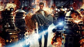 Karen gillan amy pond eleventh doctor who wallpaper