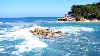 Nature beach islands sea wallpaper