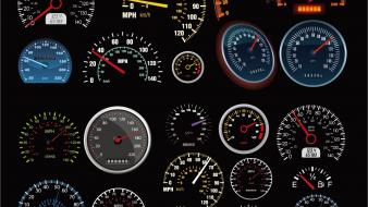 Nature vector counter speedometer wallpaper