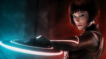 Olivia wilde tron science fiction wallpaper