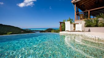 Swimming pools wallpaper