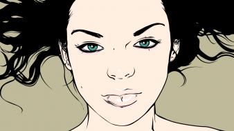 Vector faces jthree concepts art jared nickerson wallpaper