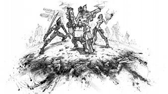 Zero borderlands 2 gearbox software salvador axton wallpaper