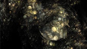 Abstract dark digital art artwork wallpaper