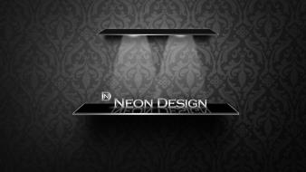 Abstract design artwork neon wallpaper