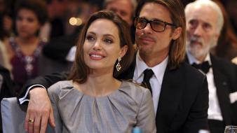 Angelina jolie brad pitt celebrity wallpaper