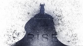 Batman the dark knight rises fan art wallpaper