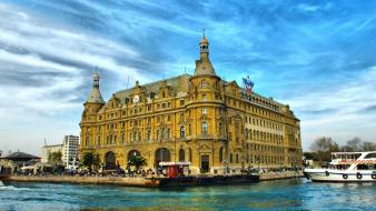 Bridges turkey istanbul haydarpaşa garı wallpaper