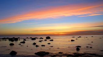 Clouds nature seascapes wallpaper