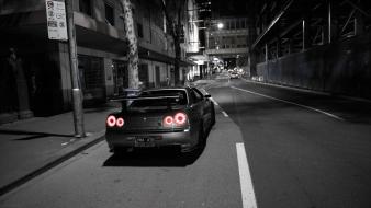 Godzilla nissan skyline r34 gt-r gtr wallpaper