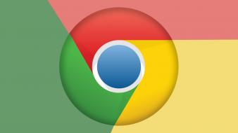 Google technology chrome logos wallpaper