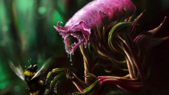 Monsters plants bugs wallpaper