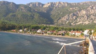 Nature turkey holidays mugla marmaris akyaka gokova sea wallpaper