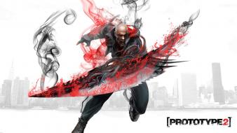 Prototype smoke trail wallpaper