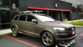 Supercars audi q7 suv german cars wallpaper