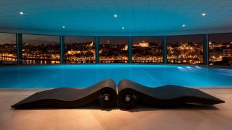 Swimming pools wallpaper