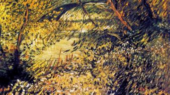 Van gogh artwork rivers seine traditional art wallpaper