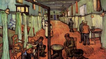 Vincent van gogh artwork traditional art asylum wallpaper