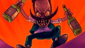 Alcohol superjail angry jared (superjail) wallpaper